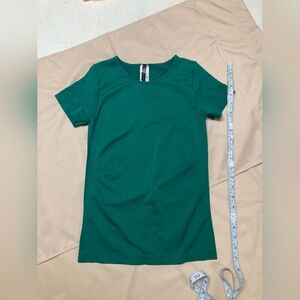 New Mix Teal Crew Neck Short Sleeve Tee